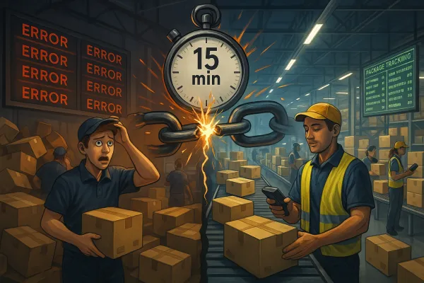 TMS Webhook Failures: The 15-Minute Triage That Prevents Label Disasters