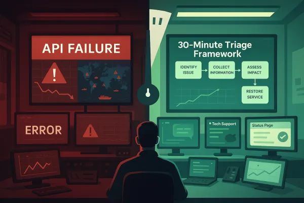 Carrier API Failures: The 30-Minute Response That Saves Your Shipments