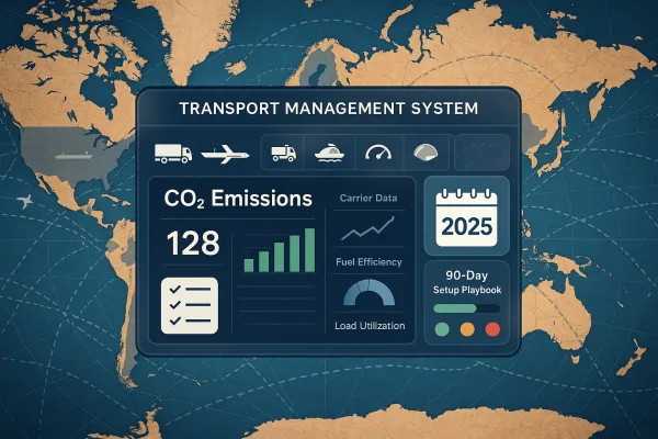 TMS Carbon Emissions Tracking: The 90-Day Setup Playbook for 2025 Compliance